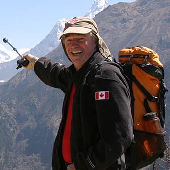 Sean Egan on Mount Everest - the beginning of FindingLife