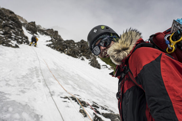 Colin O’Brady on winter K2