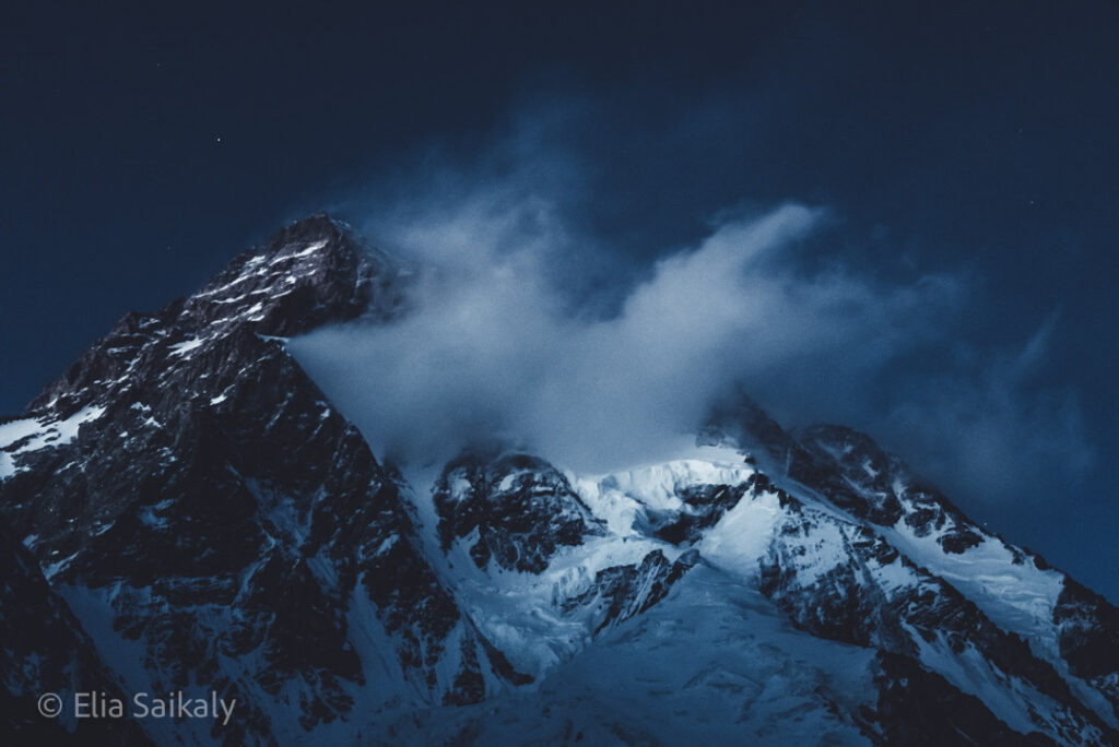 Storm Clouds Over Himalayan Peak